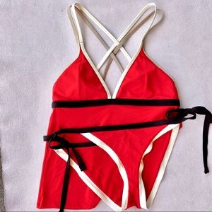 Skye Tankini Sz Small with Contour Padding